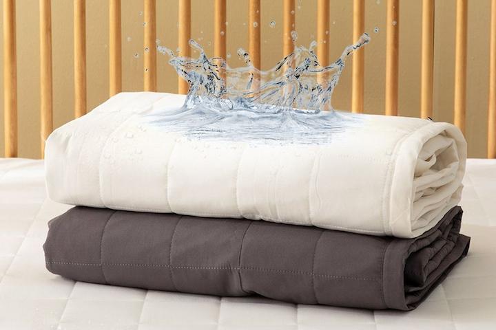 사계절 누빔 고밀도 방수 침대 패드 (진드기/빈대 차단) 4size
