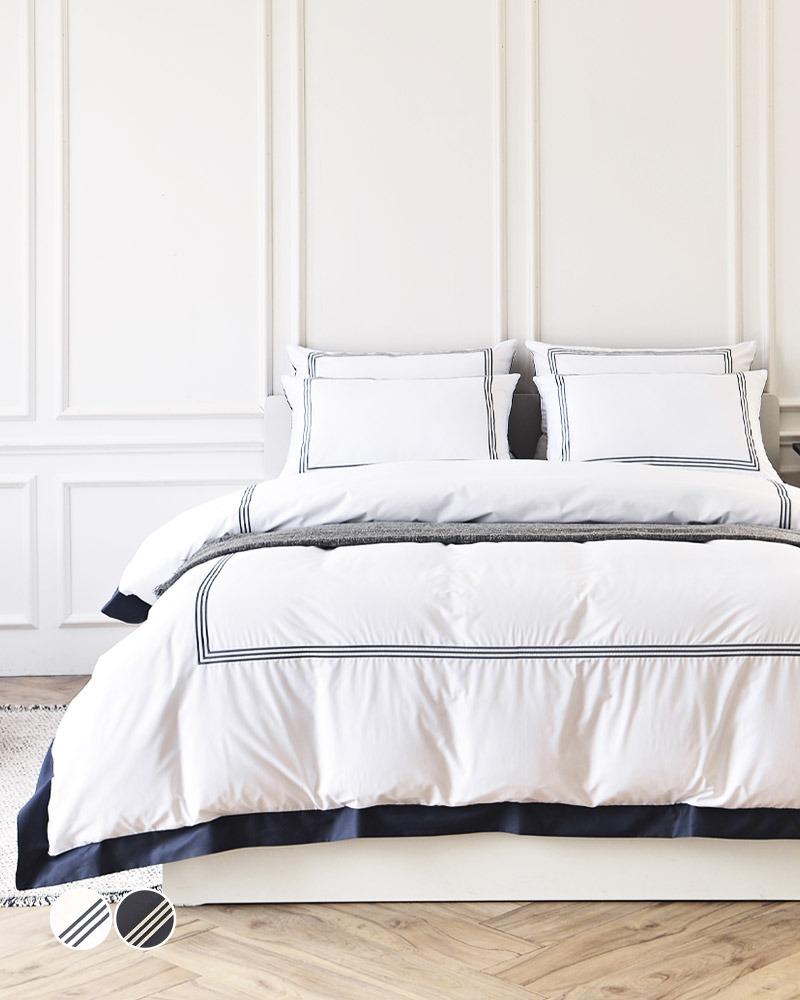 베라 60수 실키코튼 호텔침구 이불커버 베개커버 세트 SS Q