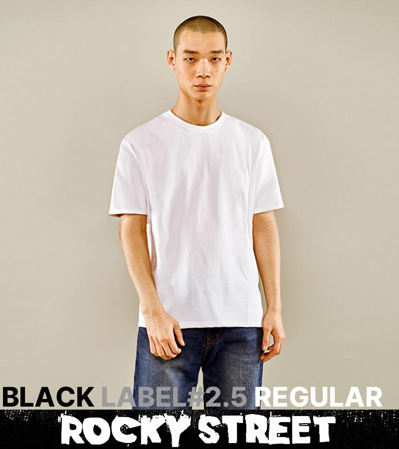 [블랙라벨#2.5세대] 록키 스트릿 레귤러핏 크루넥 티셔츠