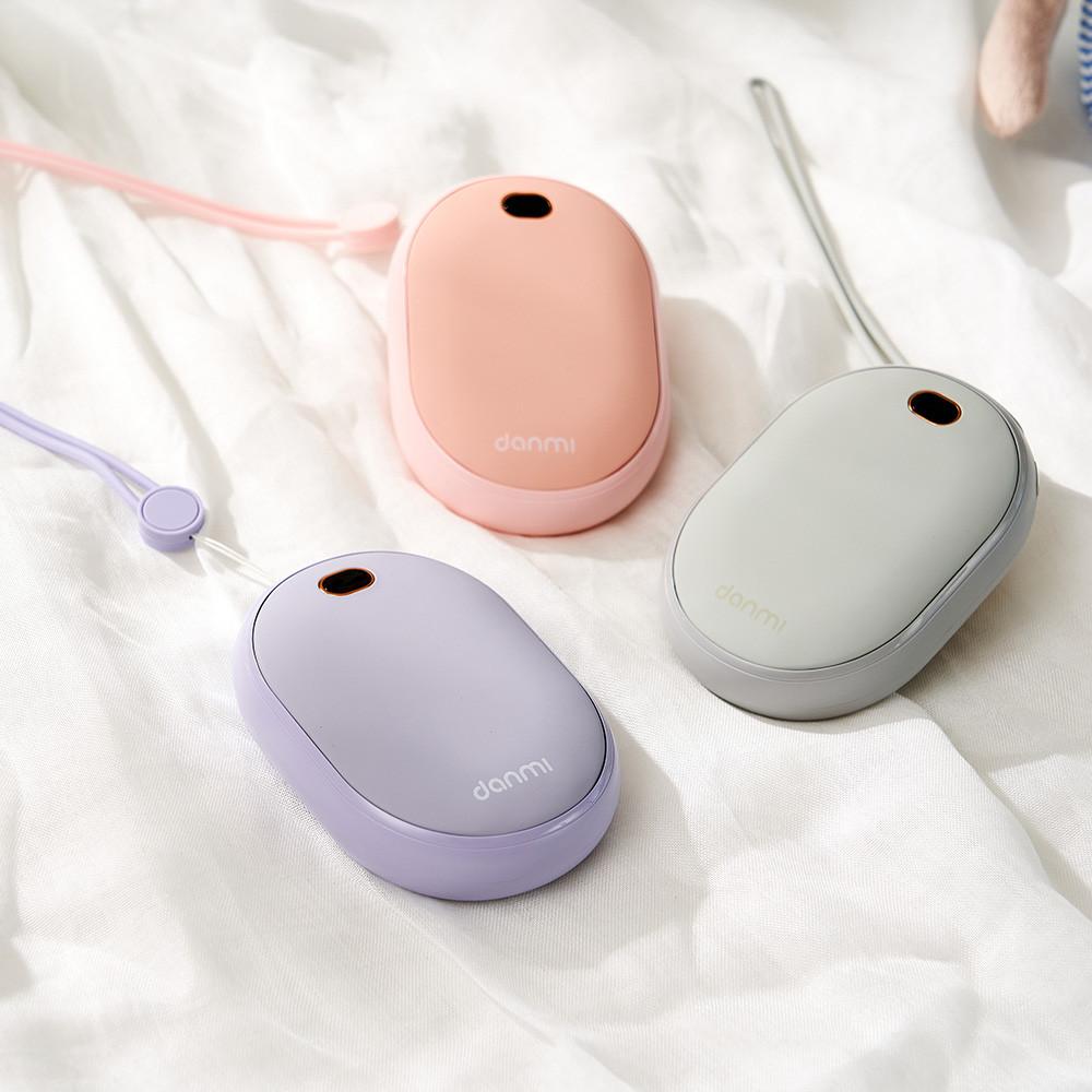 단미 몽그리 양면발열 USB 충전식 휴대용 손난로 대용량 보조배터리 10000mAh