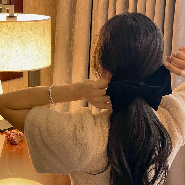 Dorothy velvet ribbon hairpin