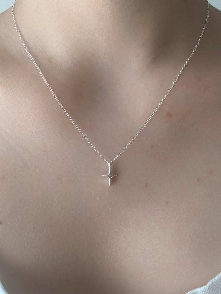 (silver925) twinkle necklace 스파크 목걸이 은 목걸이