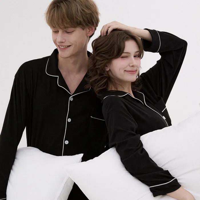 [2PACK]슬립워머 컴피 긴팔 잠옷 세트