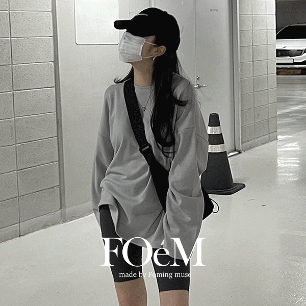 [1+1+1+1][#자체제작][남녀공용] 루시드 루즈 오버핏 티셔츠