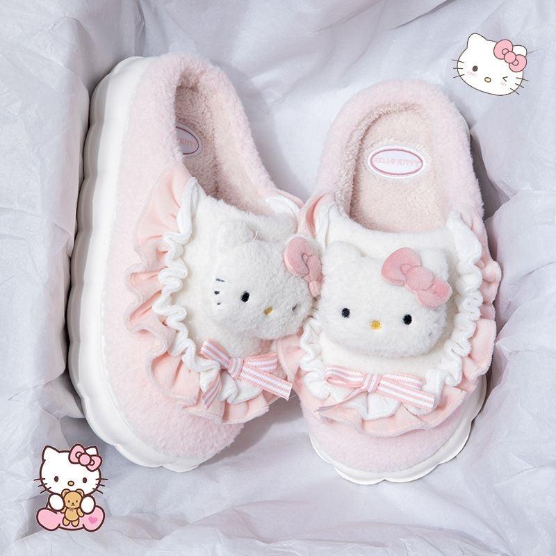 Sanrio Fuzzy Slippers House Slippers