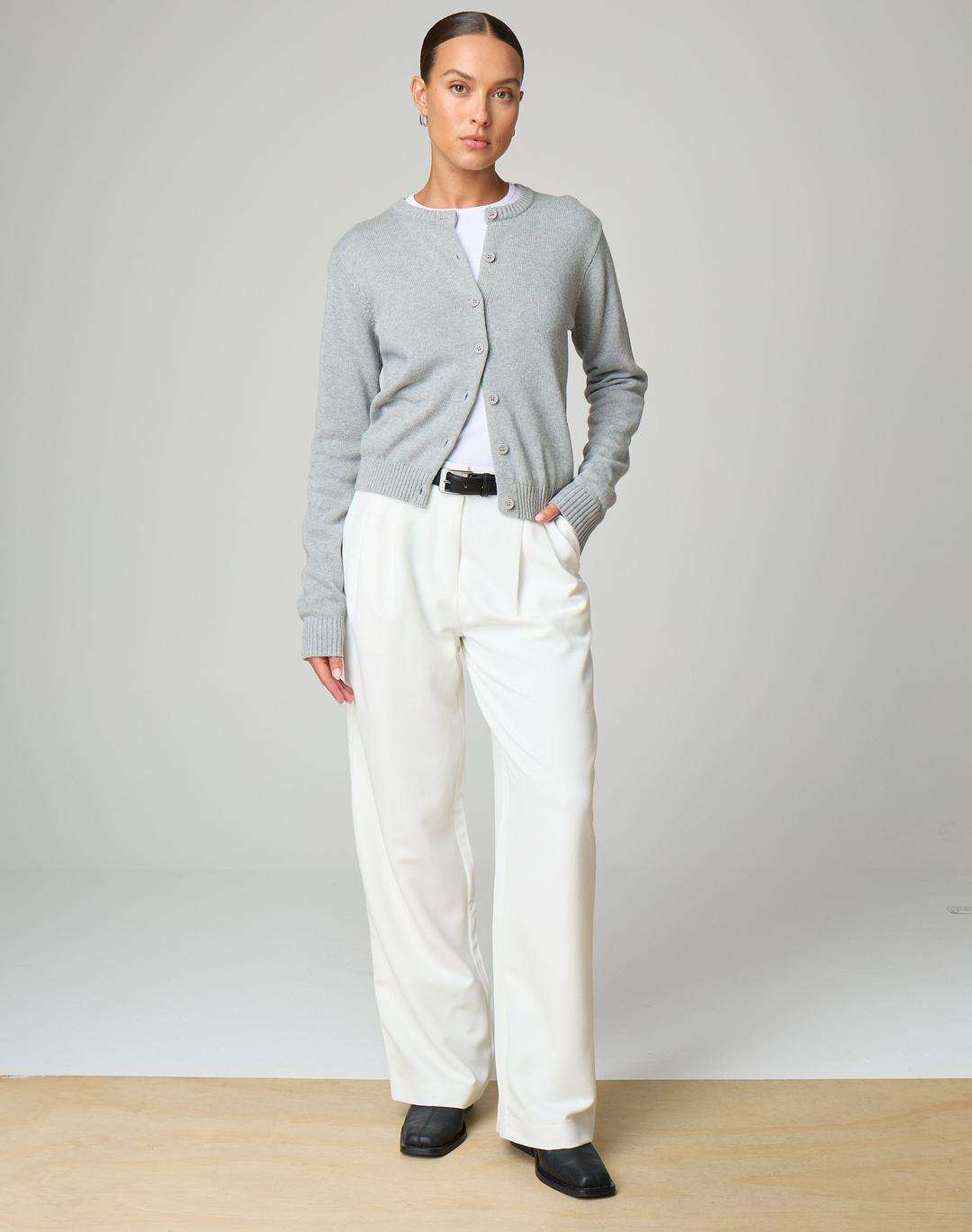 Tailored Wide Leg Pant