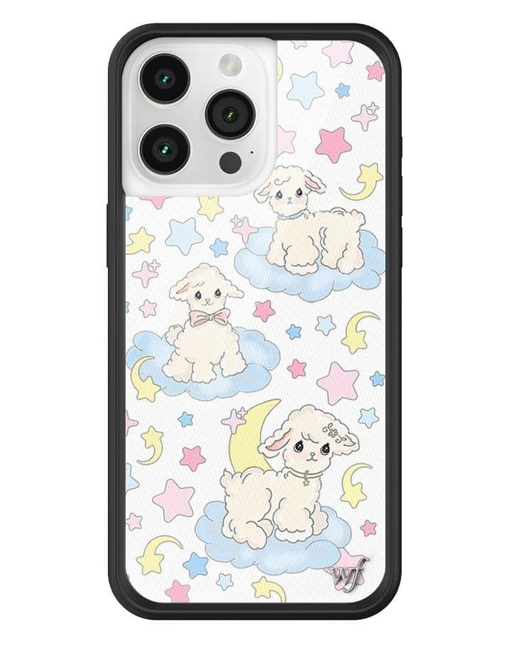 Wildflower Lullaby Lambs iPhone Case