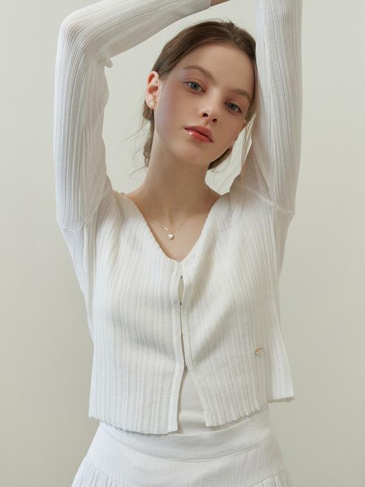 Drawing v cardigan 3color