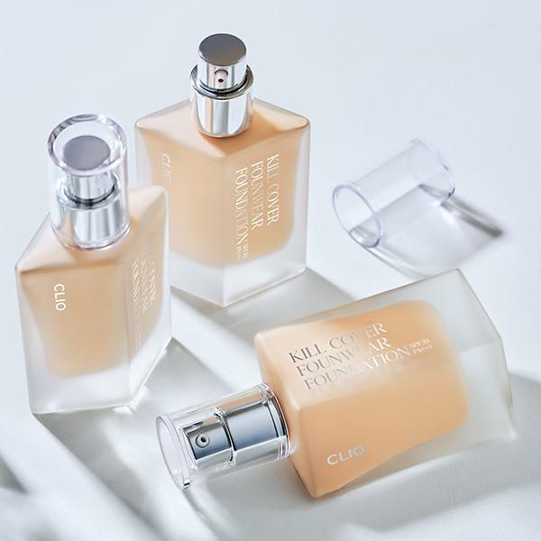 클리오 킬커버 파운웨어 파운데이션 + [증정] 클렌징폼15ml