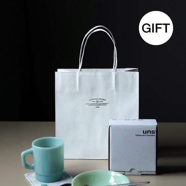 [언스x아이원트모어] 밀크글라스 선물세트