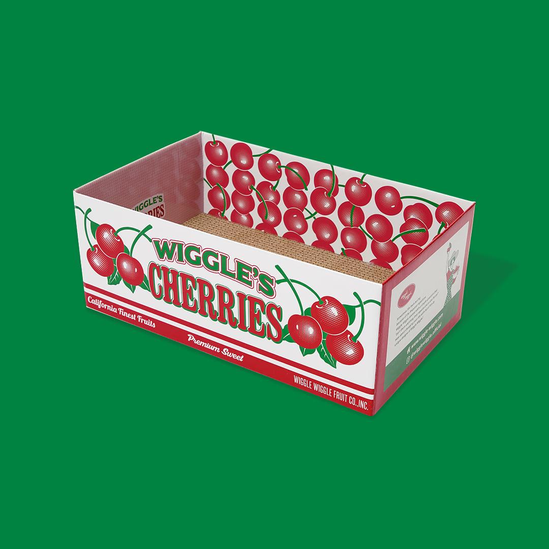 캣 스크래처 박스 - Cherry