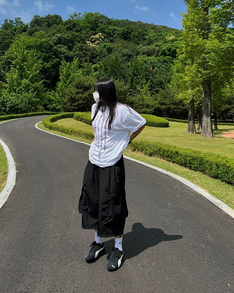 나일론 카고 버뮤다 팬츠 1color