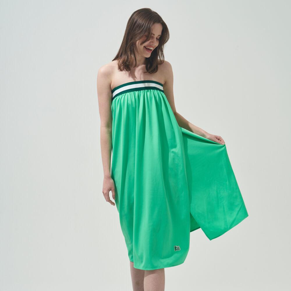 [BLUDOT][GOLF] 테이프 포인트 샤워 랩가운_GN