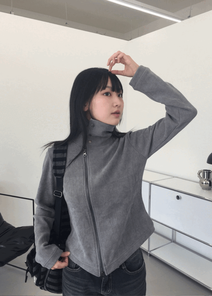 Double Two-Way Zip-Up (3 Colors)