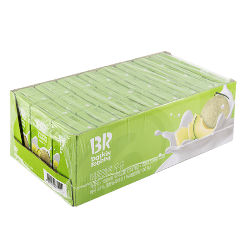 배스킨라빈스 메롱멜론 우유, 190ml, 24개 - 기타맛우유 | 쿠팡