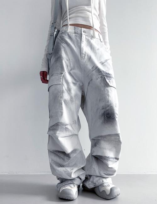 dirty washing cargo maxi pants