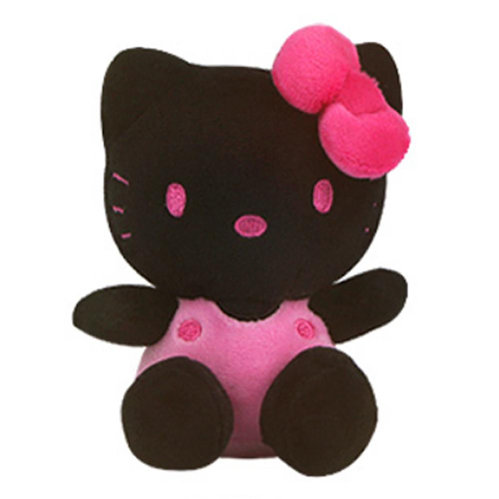 헬로키티 가방고리 봉제인형_블랙핑크-캐릭터 봉제인형 장식인형 가방걸이 인형선물 돌앤돌스