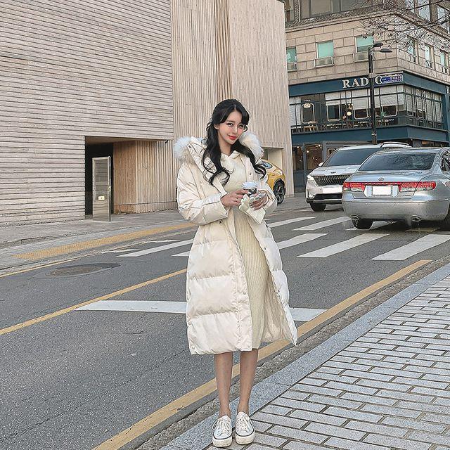 [웰론100%]세상따뜻 롱패딩,jp