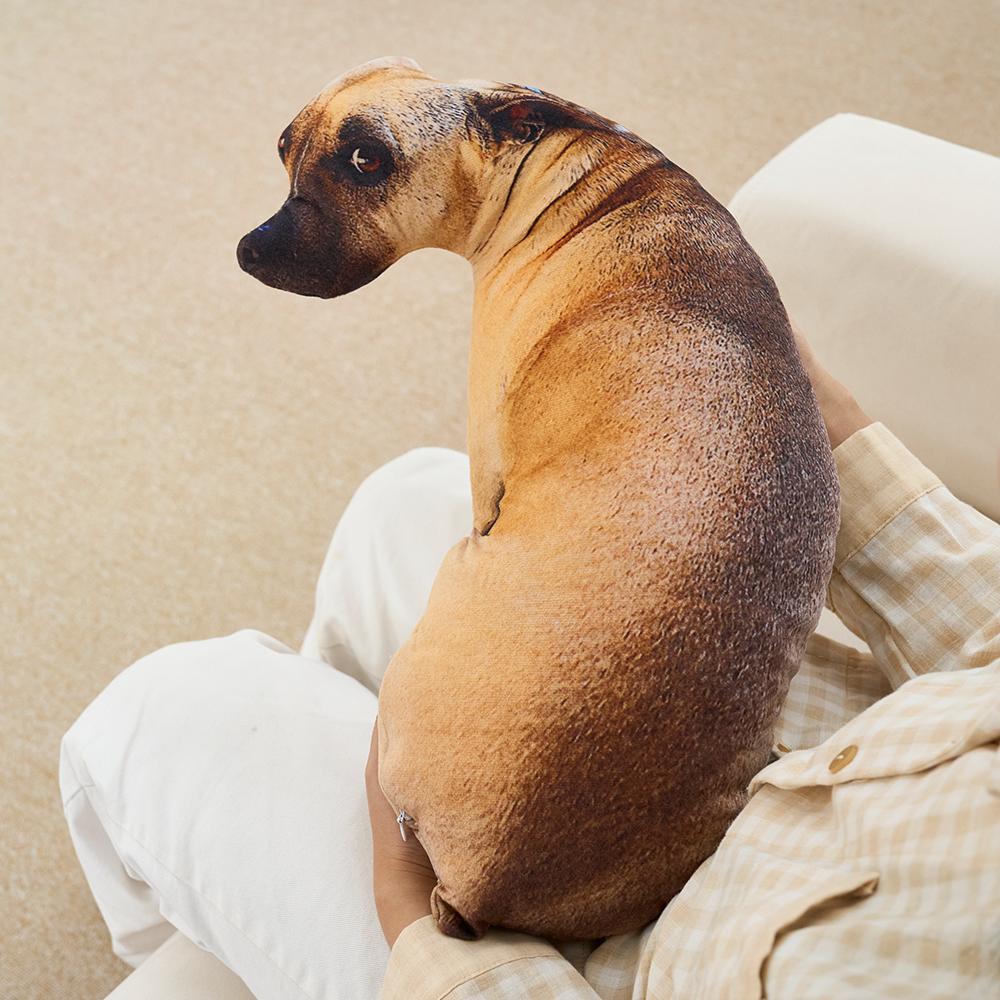 의기소침 강아지 인형 쿠션 바디필로우 선물 쓸데없는 신박한 선물