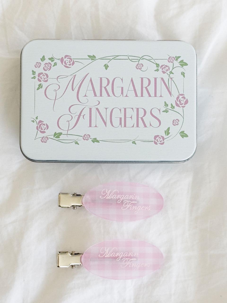 HAIR PIN TIN CASE SET (LIGHT PINK)