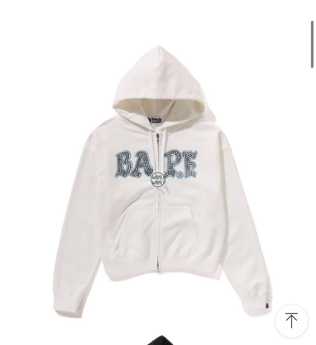 CRYSTAL STONE BAPE ZIP HOODIE | 후루츠패밀리