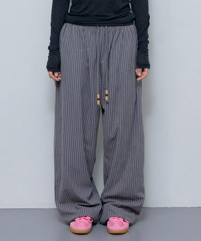 ◆MISEKI SEOUL◆ True relax pants CHARCOAL MSK252PT04CH True relax pants CHARCOAL - Miseki seoul | 60% - Asian