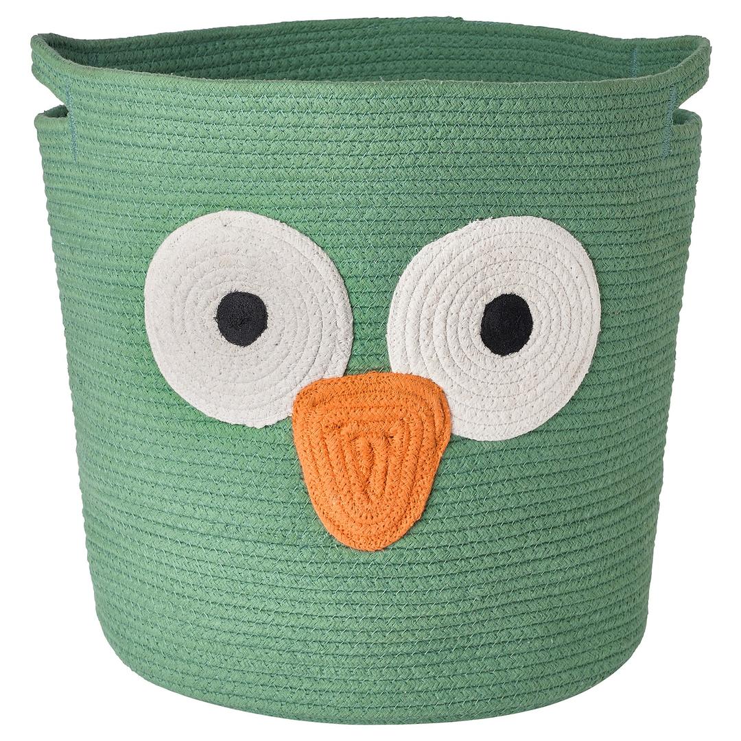 UPPSTÅ 웁스토 수납가방 - 브레이드/그린 35 cm