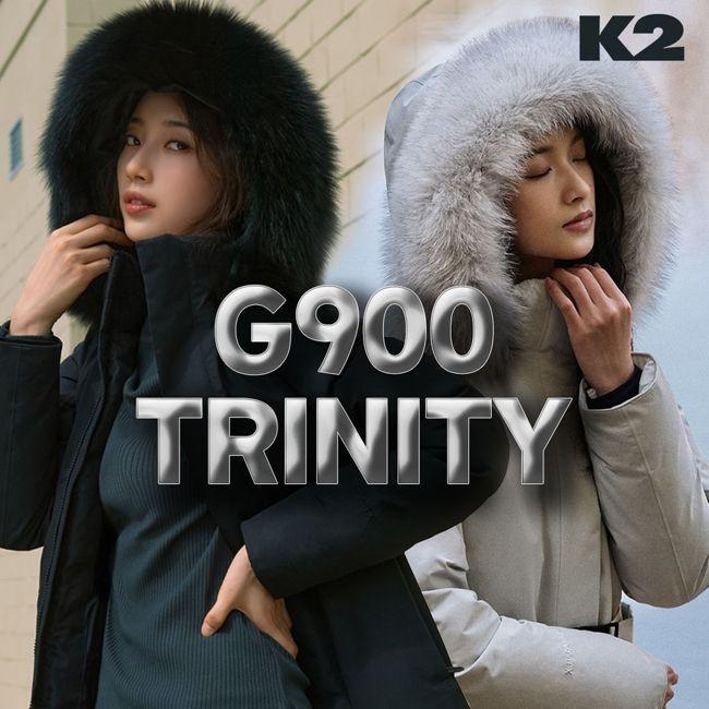 [역시즌다운] 여성 프리미엄 롱 구스다운 G900 트리니티(TRINITY)다운 W KWW24530