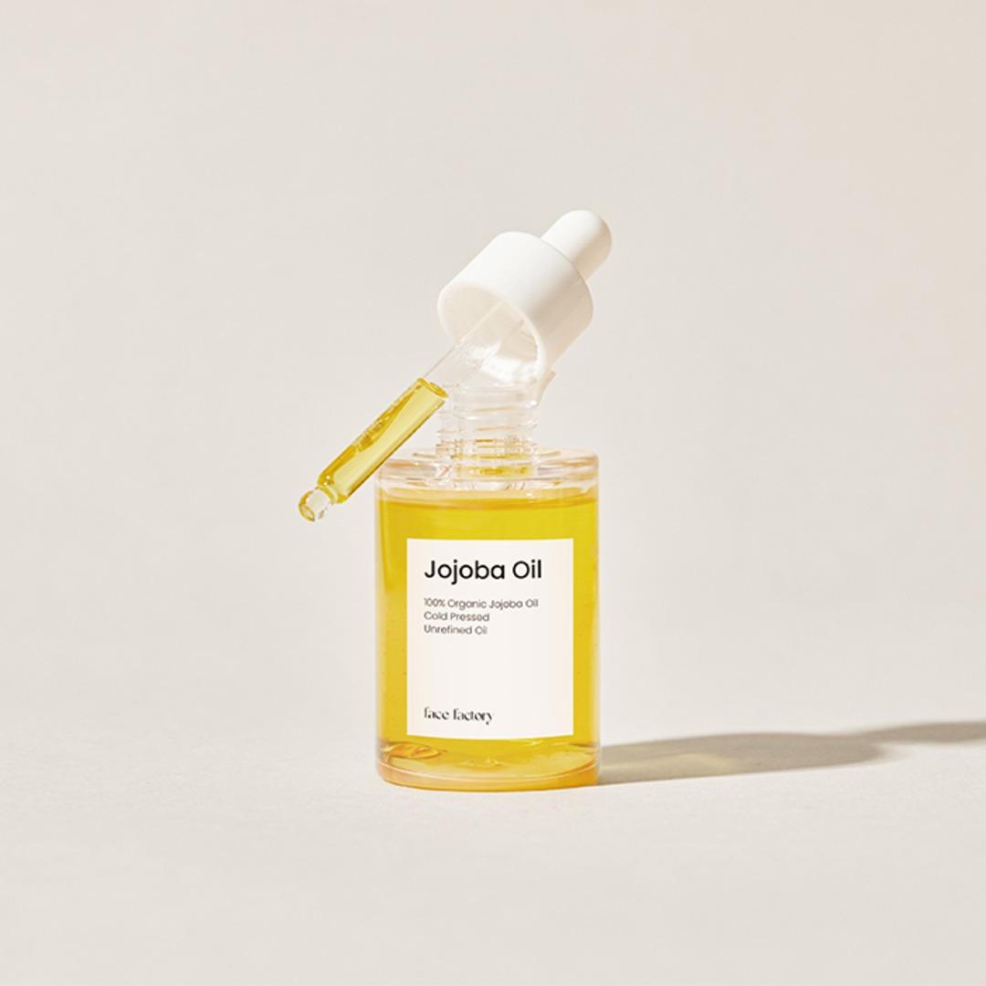 유기농 호호바오일 냉압착 비정제 100% 보습 페이스팩토리