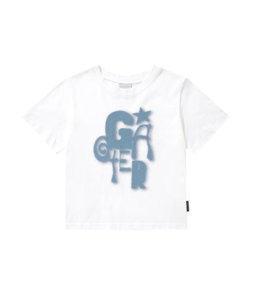 DOT CROP T-SHIRTS_WH