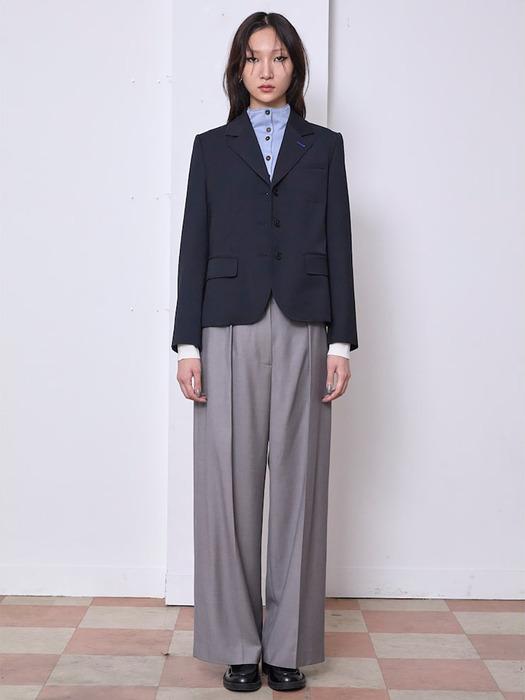 Signature Regular Fit Jacket  Navy (KE5811M02R)