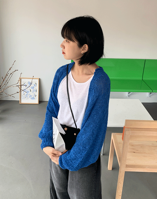 토비니 썸머 니트 볼레로 (4color)