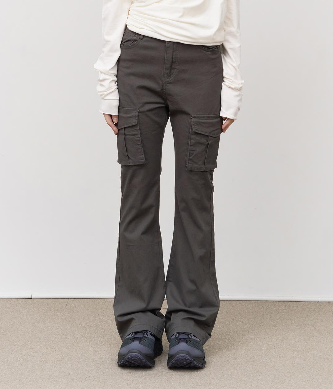 (W) Mento Low-rise Bootscut Cargo (2color)