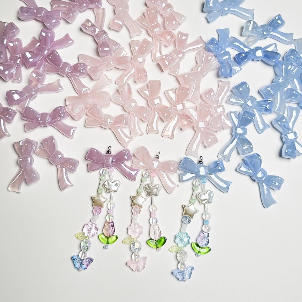 키링부자재 키링만들기 악세사리 부자재 글로시 리본