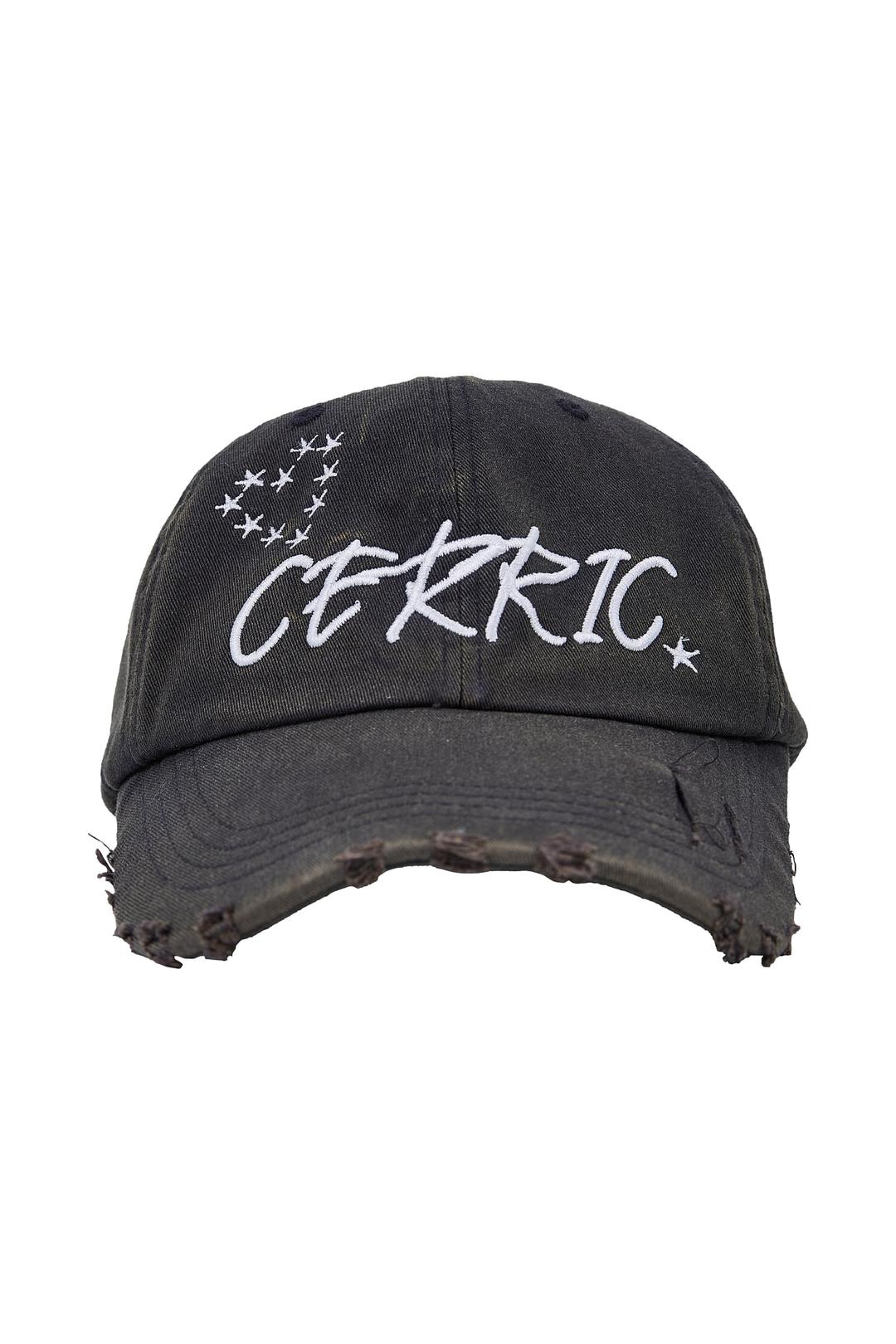 CERRIC HEART BALL CAP / CHARCOAL