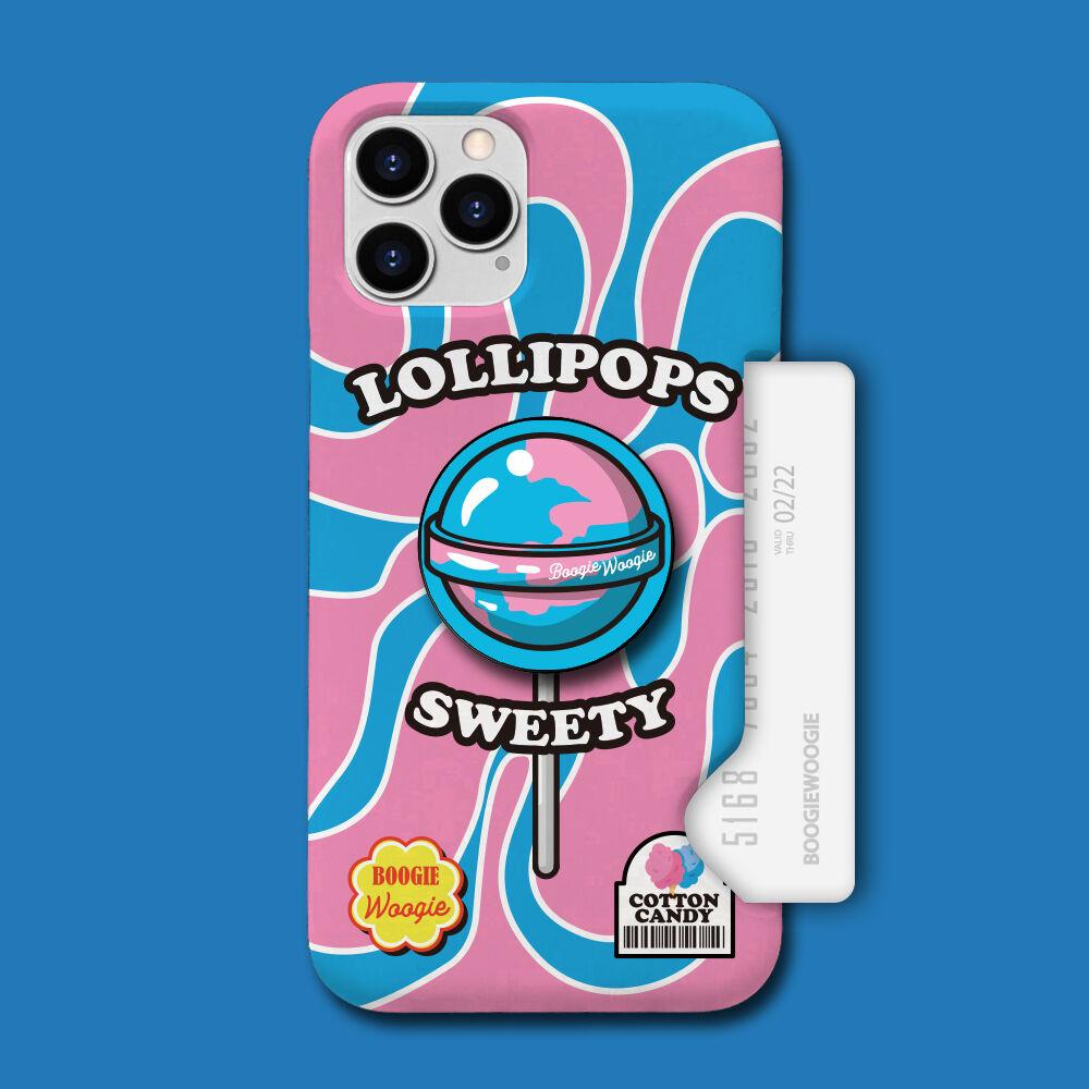 슬림카드 케이스 - 롤리팝 코튼캔디(Lollipops CottonCandy)