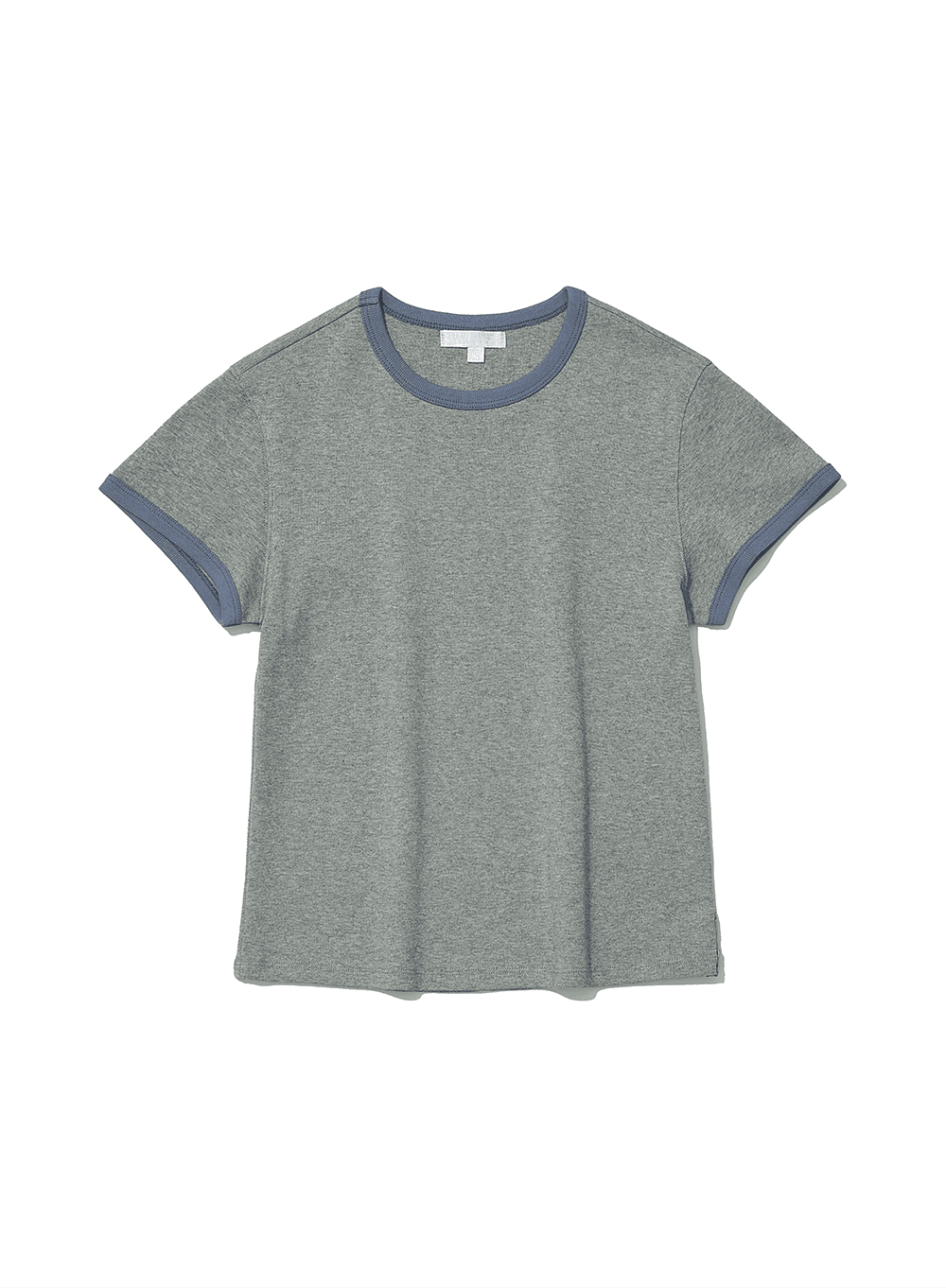 [WOMEN] PWC BINDING SHORT SLEEVE TEE_MELANGE