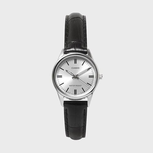 CASIO 카시오 LTP-V005L-7A 여성 가죽밴드 심플 손목시계
