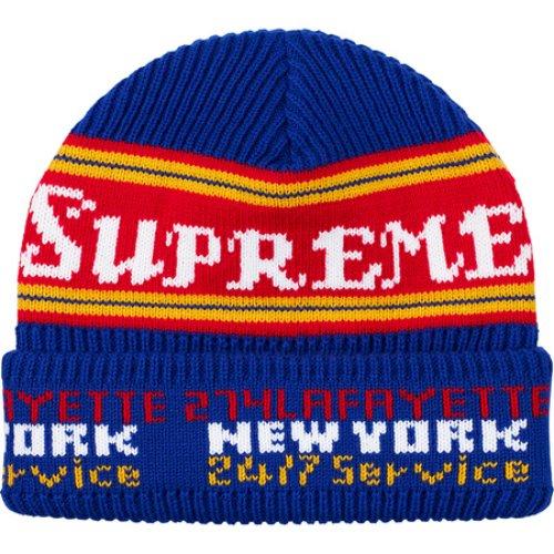[해외] Supreme Service Beanie 슈프림 서비스 비니 FW19