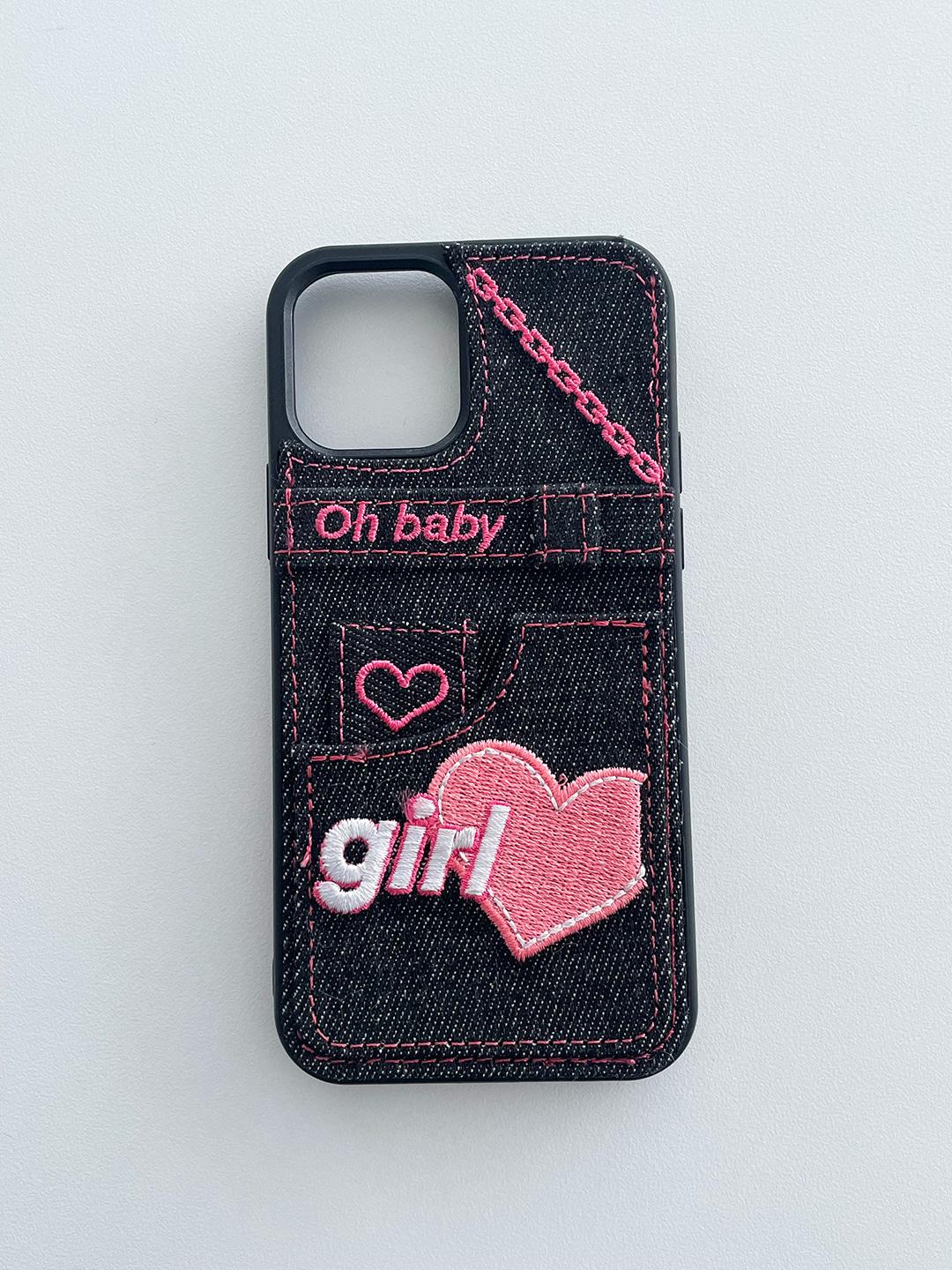 denim pocket i-phone case