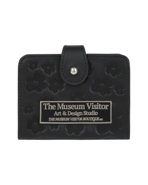 FLOWER ACCORDIAN WALLET (BLACK)