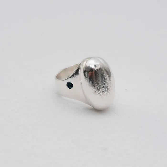 오벌 그레이프 링 실버(OVAL GRAPE RING)