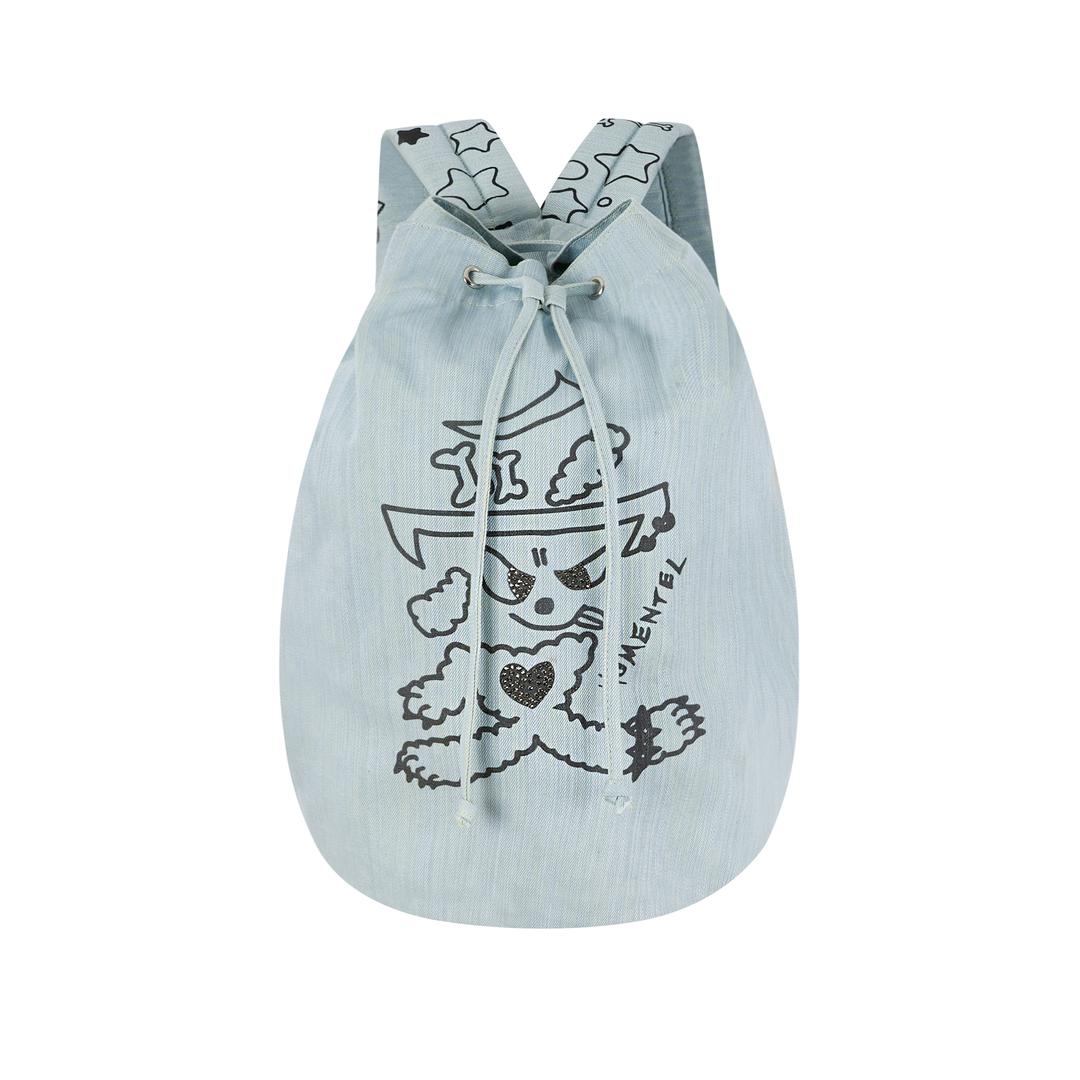 Hotfix Love Denim Backpack light denim