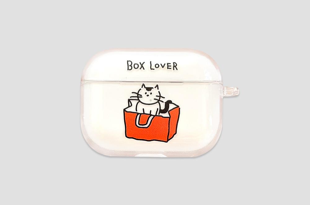 [구디버디] 박스러버 에어팟 케이스 (5차입고)