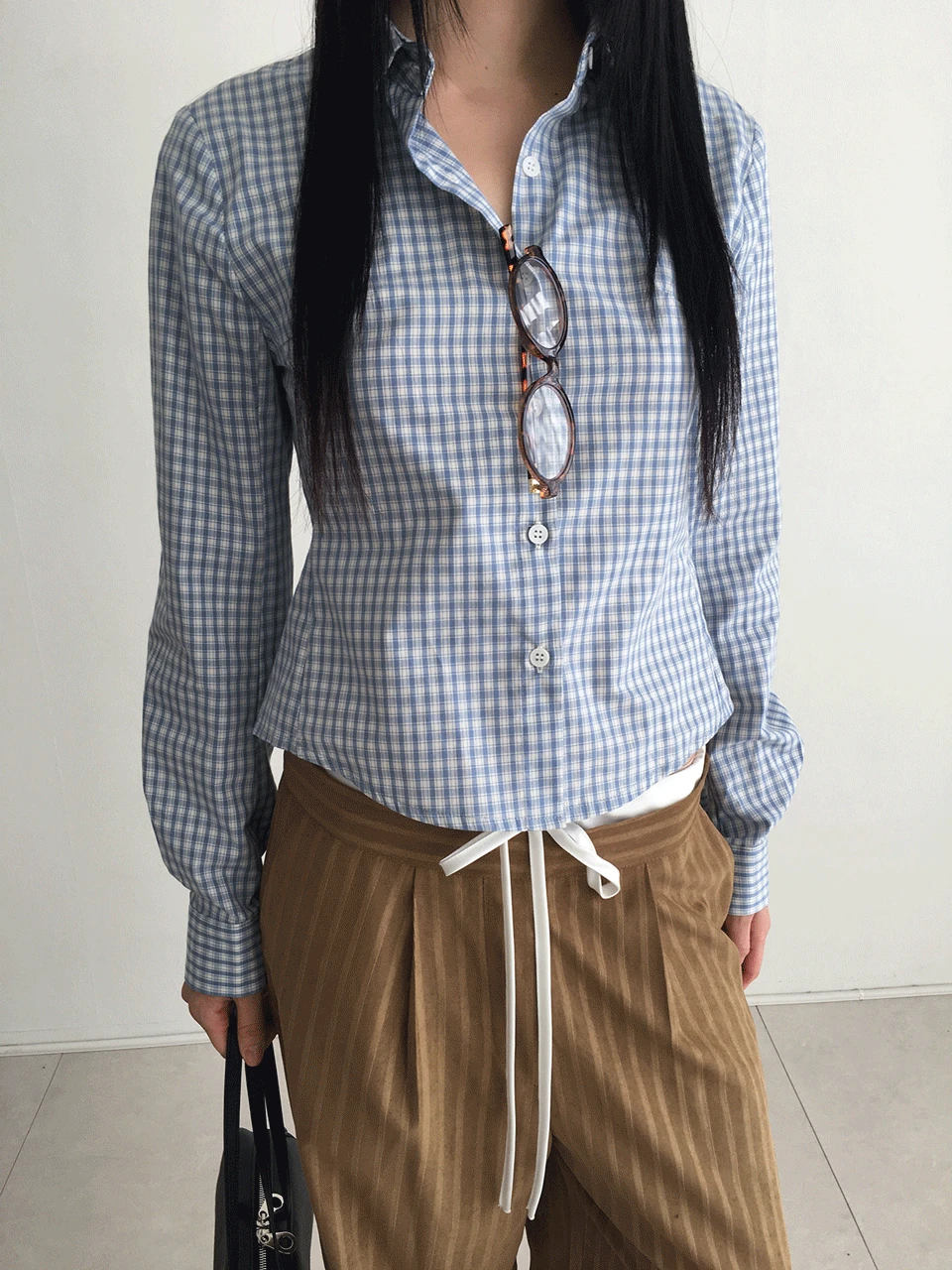 빈티지 패턴 셔츠 (3colors)