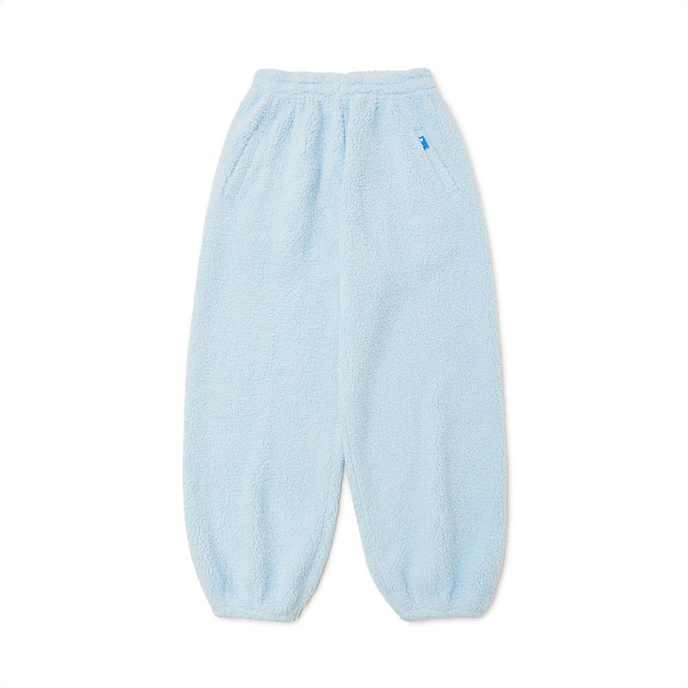 도민 양털 파자마 팬츠 홈웨어 잠옷 [스카이블루]