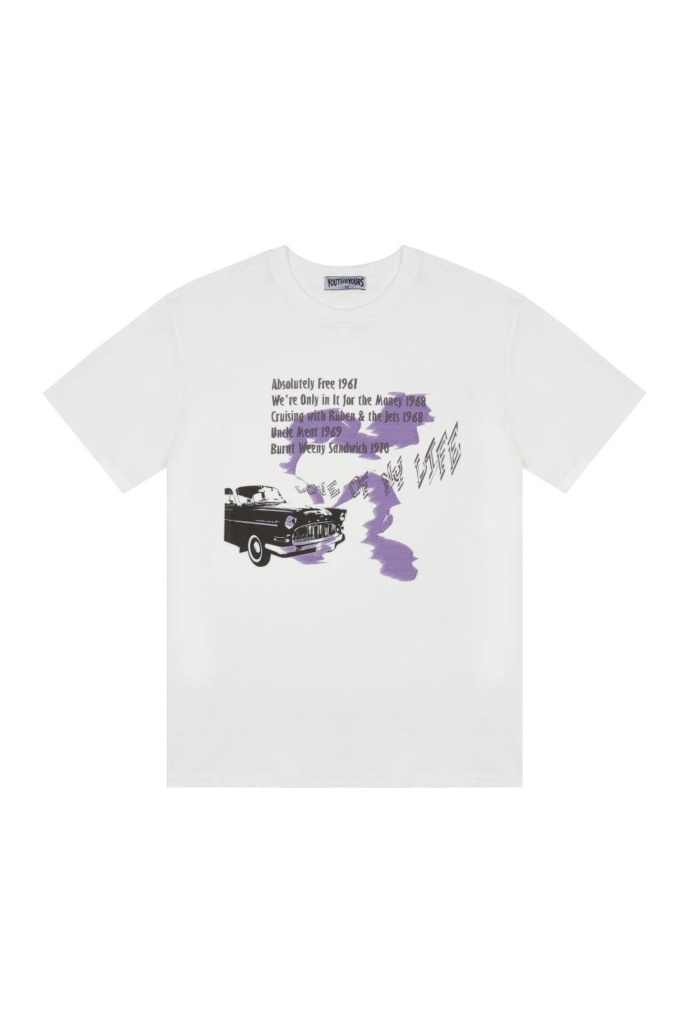 OLD CAR TEE [WHITE]