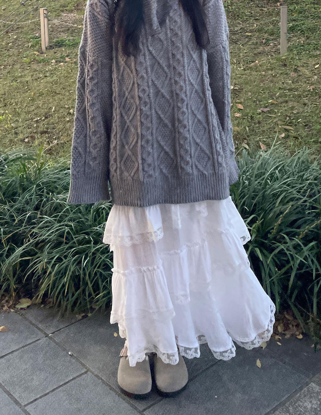 mori lace cancan skirt