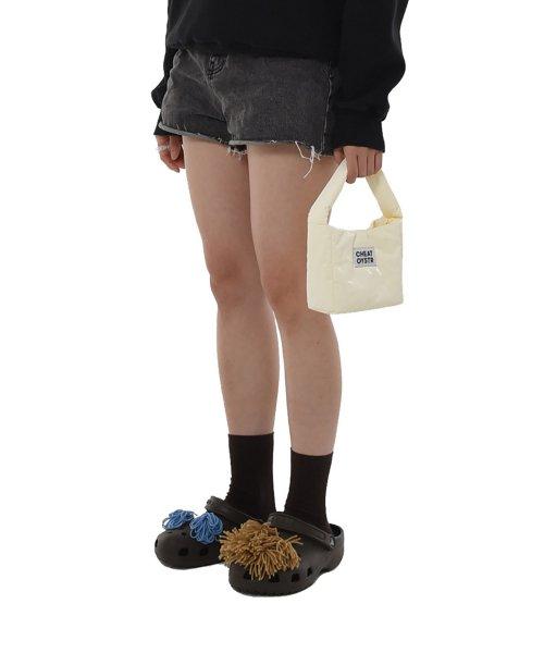 치팅오이스터(CHEATING OYSTER)  CARAMEL BAG / NOUGAT - 사이즈 & 후기 | 무신사