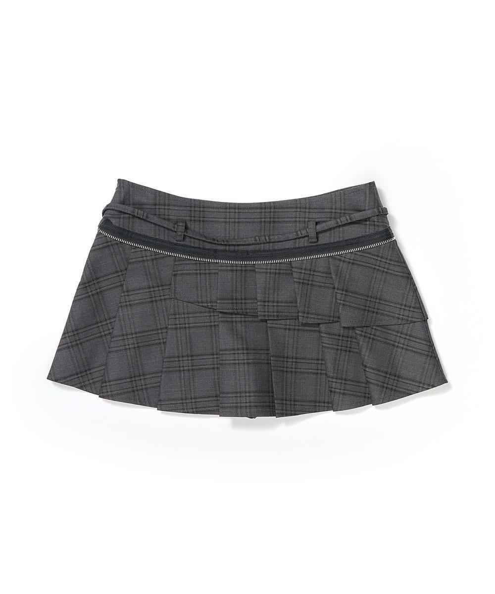 [SCHISMINDUCING] [유튜버 PICK] SCHOOL PLEATED SKIRT CHARCOAL